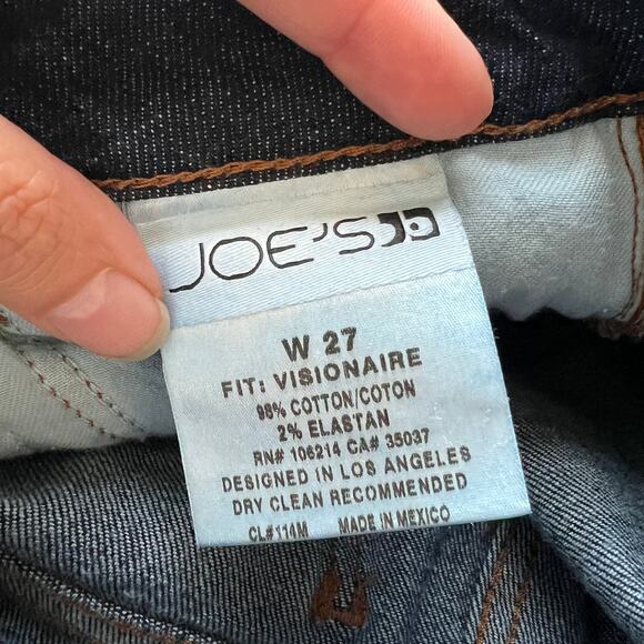 NEW Joe's Visionaire Mid Rise Bootcut Jeans Size 27 - Picture 6 of 7
